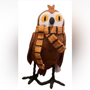 Target 2021 Halloween Hyde and Eek! Owl Bird Featherly Friends Figurine Scarf